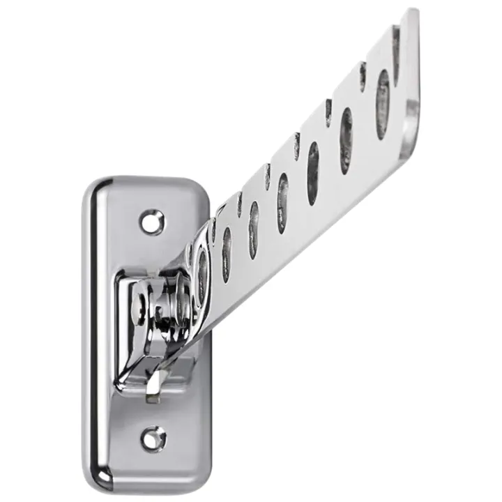 Folding%20Wall%20Mounted%20Clothes%20Hanger,%20Clothes%20Hook%20with%20Swing%20Arm%20Holder%20Clothing%20Hanging%20System,%20Closet%20Storage%20Organizer%20Heavy%20Duty%20Drying%20Rack(8%20Holes)%20-%20Image%203