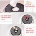 Cotton Candy Machine, Electric Cotton Candy Maker, EU Plug Blue. 