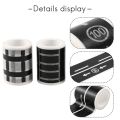 Railway Highway Road Tape 4 Rolls 4.8cmx5M Sticker Traffic Road Adhesive Masking Tape Road for Kids DIY Toy Car Play. 