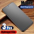 3-1PCS Matte Hydrogel Film For Google Pixel 7 6 6A 5 7A 5A 5G 4XL Protective Screen Protectors on Google Pixel 7 8 Pro No Glass. 