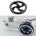5 Pcs 500mmx6mmX20mm Industrial Aluminum Rubber Measuring Encoder Meter Wheel for Industrial Encoder Encoder Wheel. 