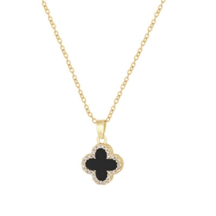 Clover%20Necklace%20Female%20Fashion%20Women's%20Collar%20Chain%20Korean%20Style%20Necklaces%20for%20Girls%20Gifts%20-%20Image%203