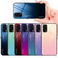 Gradient Tempered Glass Case For OPPO A17 A76 A96 A98 A54 A74 A94 A77 5G A17K A16 A78 A57 A79 Find X5 Lite Pro A5 A9 2020 Cover. 