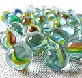 Glass Marble Stone Balls Teak Ball 10 / 50 / 100 Jill Bola. 