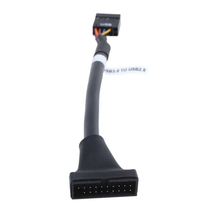 15cm%20USB%203.0%2020%20Pin%20Header%20Male%20to%20USB%202.0%209%20Pin%20Female%20Adapter%20Cable%20-%20Image%205