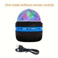 Starry Projector Light, Multifunctional 7 Color Projector Night Light. 