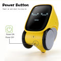 Intelligent Smart Talking Robot with Facial Expression Voice Recording Touch Sensor Gesture Control Mini Robotics Rechar-geable Toys Dancing Walking Singing for Boys Girls Christmas Educational Gift. 