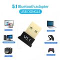 Wireless Usb Bluetooth 5.1 Adapter for Computer PC Laptop. 