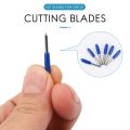 50PCS Deep Cut Blades for Cricut Explore Air 2 Air Maker Expression Vinyl Fabric 60 Degree Cutting Blades Replacement. 