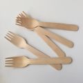 100Pcs 16cm Of Disposable Wooden Cutlery Forks Choice For Your Picnic, Office, Dinner Party, Special Events, Weddings And For Your Café, Restaurant.. 