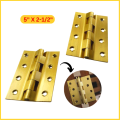 Melwa Brass Hinges / Door Hinges / Window Hinges / Cupboard Hinges / satin Finish Hinges – 1Pair. 