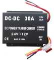 24V to 12V DC Converter 30A for vehicle. 