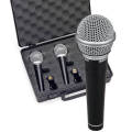 Samson R21 Dynamic Vocal Microphone - 3-Pack with Case. 