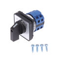 1 Set 500V 20A 3 Poles Control Rotary Changeover Cam Switch CNC 3 Position 3 Knots Changeover Switch. 