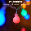 2PC 10 Feet 20 Leds RGBW String Lights,Fairy String Lights Battery Powered (Battery is not included),Decor for Indoor Outdoor Party Wedding Christmas Tree Garden. 