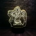【802e9a44】Japan Comic Figure Death Notes 3D RGB LED Sensor Night Light 7 Color USB Mood Room Table Lava Holiday Friends Gift. 