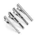 Men's Tie Clips Black Fashion British Korean Business Banquet Wedding Formal Wear Ties Accessories Simple Tie-clips Gift for Men. 