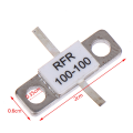 1 PCS 250Watts 100Ohms Resistor Flange As Shown Plastic+Metal Beryllium Oxide RFR100-100. 
