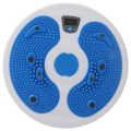 Electronic Calorie Count Fitness Massage Magnet Waist Twister Plate. 