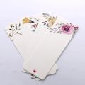 LANFY DIY Bookmark Reading Blank Paper Elegant Patterns School 40 pcs/pack Stationery Novelty Book Mark. 