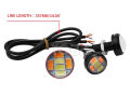 Dual Color Day Time Running Light Parking Light & Turn Signal Lamp DC 12V Eagle Eye / Pair. 