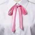 Fashion Thin Satin Bow Tie Vintage JK Fancy Necktie Knot Shirt Accessory Elegant Ribbon. 