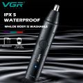 VGR Branded V-613 Ear, Nose & Eyebrow Trimmer Professional USB Rechargeable Nose Trimmer for Men and Women Nose Clippers Eyebrow Facial Hair Trimmer Body Grooming Kit. 