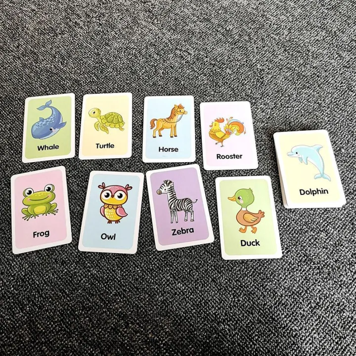 36PCS%20Children%20Cognition%20Cards%20Multi-style%20Cartoon%20Shape%20Animal%20Colour%20Learning%20FlashCards%20Kids%20Education%20Materials%20Learning%20Toy%20-%20Image%204