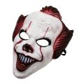ghost mask Scary Movie Hard Plastic Mask Wig Party Costume Clown Mask The Dark Knight Cosplay Horror Joker Mask Prop HalloweenParty Games Crafts. 