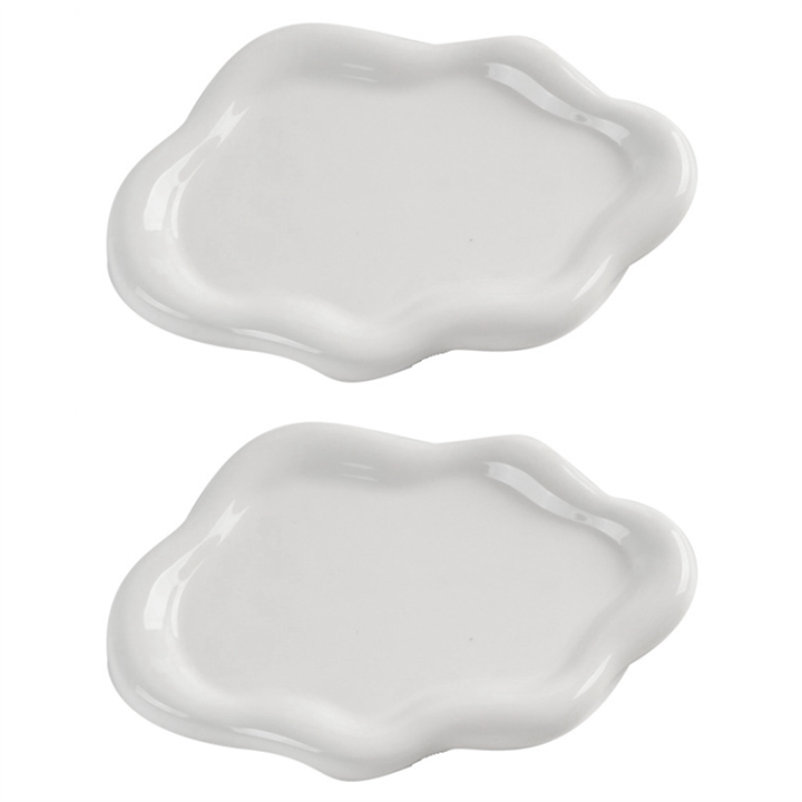 Jewelry Tray Jewelry Dish Cute Cloud Tray Ceramic Tray Trinket Tray Ring Dish Vanity Tray