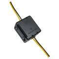 Car Power Filter 12V Stereo Power Supply Filter Audio Noise Reducer, for Equalizers Amplifiers, Easy to Use. 
