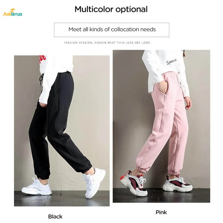 Women%20Warm%20Casual%20Trousers,%20Girls%20Winter%20Fleece%20Jogger%20Pant,Ladies%20Thickened%20Thermal%20Sweatpants%20Sports%20Trousers%20with%20Drawstring%20Closure%20XL%20-%20Image%207