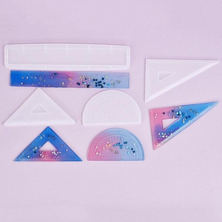 Mould Ruler 【Exclusive Offer】Ruler Mould DIY Crystal Resin Epoxy Mould Stationery ...