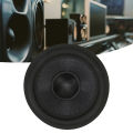 Speaker Cone Drum Paper 1 Inch Inner Diameter Rubber Surround Subwoofer Speaker Drum Paper Black hot. 