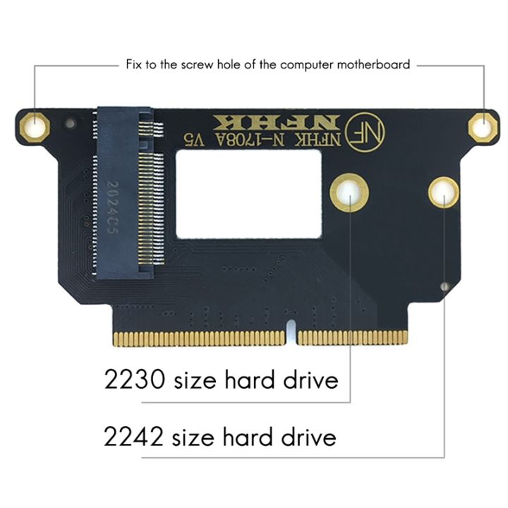 SSD%20Hard%20Disk%20Adapter%20Card%20M.2%20NVME%20to%20for%20Apple%20MACBOOK%20PRO%20A1708%20SSD%20Hard%20Disk%20Adapter%20Card%20-%20Image%204