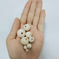 50pcs Round Wood Spacer Bead Natural Unpainted Wooden Ball Beads DIY Craft Jewelry. 