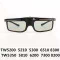 3D Glasses for TW5700 Active Shutter 3D Glasses for 3D TV Rechargeable Bluetooth RF Projector. 