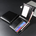 Men's Wallet Genuine Leather Men Wallets Premium Product Real Cowhide Wallets Encounter. 