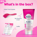 Veet Hair Removal Cream 30gm Normal Skin for Body & Legs, Get Salon-like Silky Smooth Skin and Better Fragrance . 