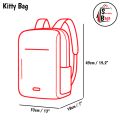 Kitty School Bag Versatile Crossbody Bag with Laptop Compartment School BackPack Unisex Bag Shoulder Bag Backpack Bags for Girl Boy Good Quality Bag Travel Bag Kitty Bag School Bag Gens Ladies Kitty Class Bag - Cute and Playful Cat Bag for Women. 