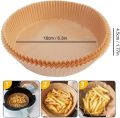 100pcs/50pcs Food Grade Air Fryer Non-Stick (fgaf ) Disposable Paper Liner 100 PCS For Frying Baking Cooking Roasting And Microwave. 