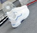 New Hot Korean Fashion White Rubber Shoes White Sneakers For Women. 