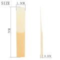 1pc 2/ 2.5/ 3 Reeds Alto Saxophone, Tenor, Clarinet Reed Bamboo Strength 2 2.5 3 Sax Wood Wind Instrument Parts - Light Yellow musical instrument flute Recorder saxaphone clarinet alto reeds 2 1/2 Saxophone reed tenor reed clarinet reed. 