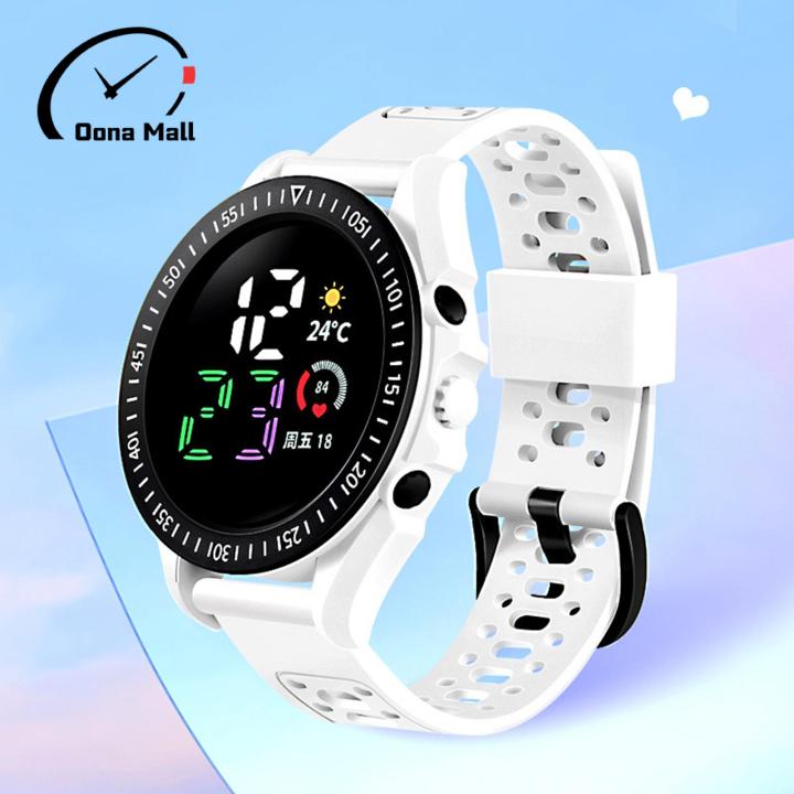 Oona Mall Student Watch LED Large Screen Number Display LED Digital ...