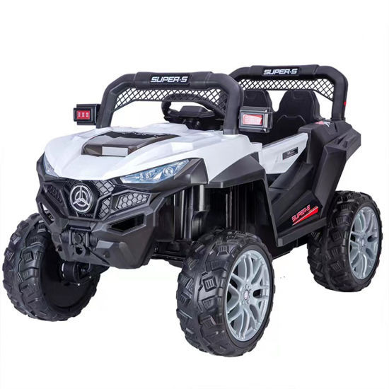 Kids Car Jeep Rechargeable Car Electric Jeep White