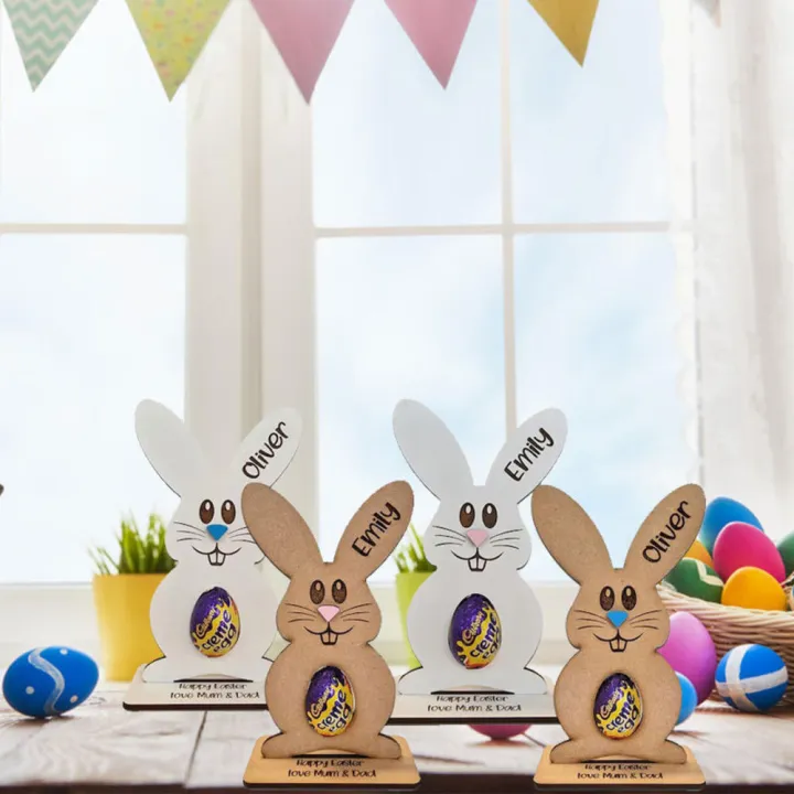 Three-Dimensional%20Wooden%20Easter%20Rabbit%20Reuse%20Woodiness%20Woodinessthree-Dimensional%20Standing%20Bunny%20Wood%20Craft%20Ornaments%20Wood%20-%20Image%202