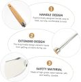 Chinese Wok Spatula, Stainless Steel Spatula with Heat Resistant Wooden Handle spatula wok Kitchen Cooking Utensil Set. 