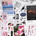 Etori Life 20 Sheets/book Sticker Book Series Fashion Magazine Clip Art Student DIY Handwork Decoration Stationery Sticker. 