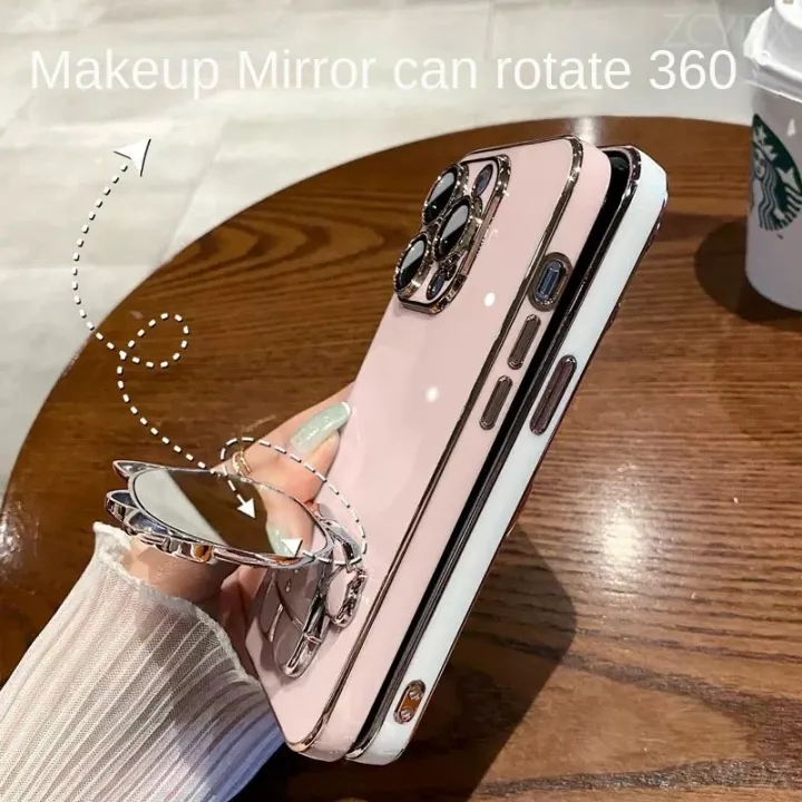 For%20Xiaomi%20Redmi%20A3%20Back%20Cover%20with%20Cute%20Cat%20Makeup%20Mirror%20Bracket%20Luxury%206D%20Plating%20Frame%20Shiny%20Case%20Soft%20Silicone%20Square%20Stand%20Phone%20Cases%20for%20Girls%20-%20Image%206