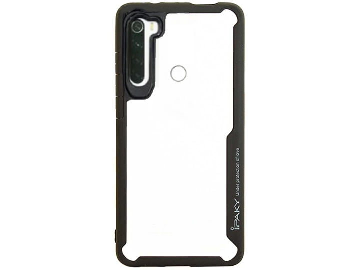 MI Redmi 9A Ipaky Protective Clear Shockproof Bumper Phone Cover